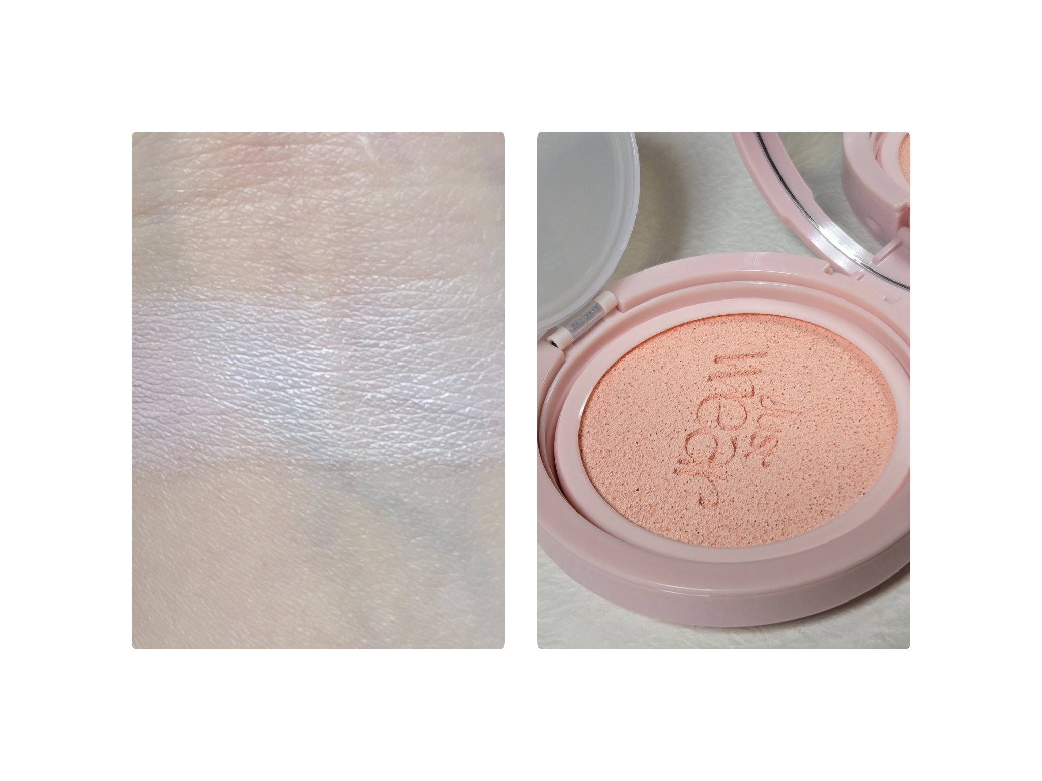 トーンステインカラーコレクティングクッション/VDL/化粧下地を使ったクチコミ（2枚目）