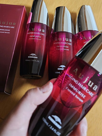 イミュライズ エクシードセラム/オージュア/ヘアオイルを使ったクチコミ(1枚目)