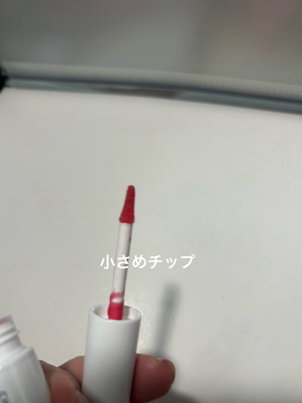 ティント リップ ジェル/ちふれ/リップティントを使ったクチコミ(4枚目)