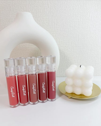 ボリューミングカラーグロス/CandyDoll/リップグロスを使ったクチコミ(4枚目)