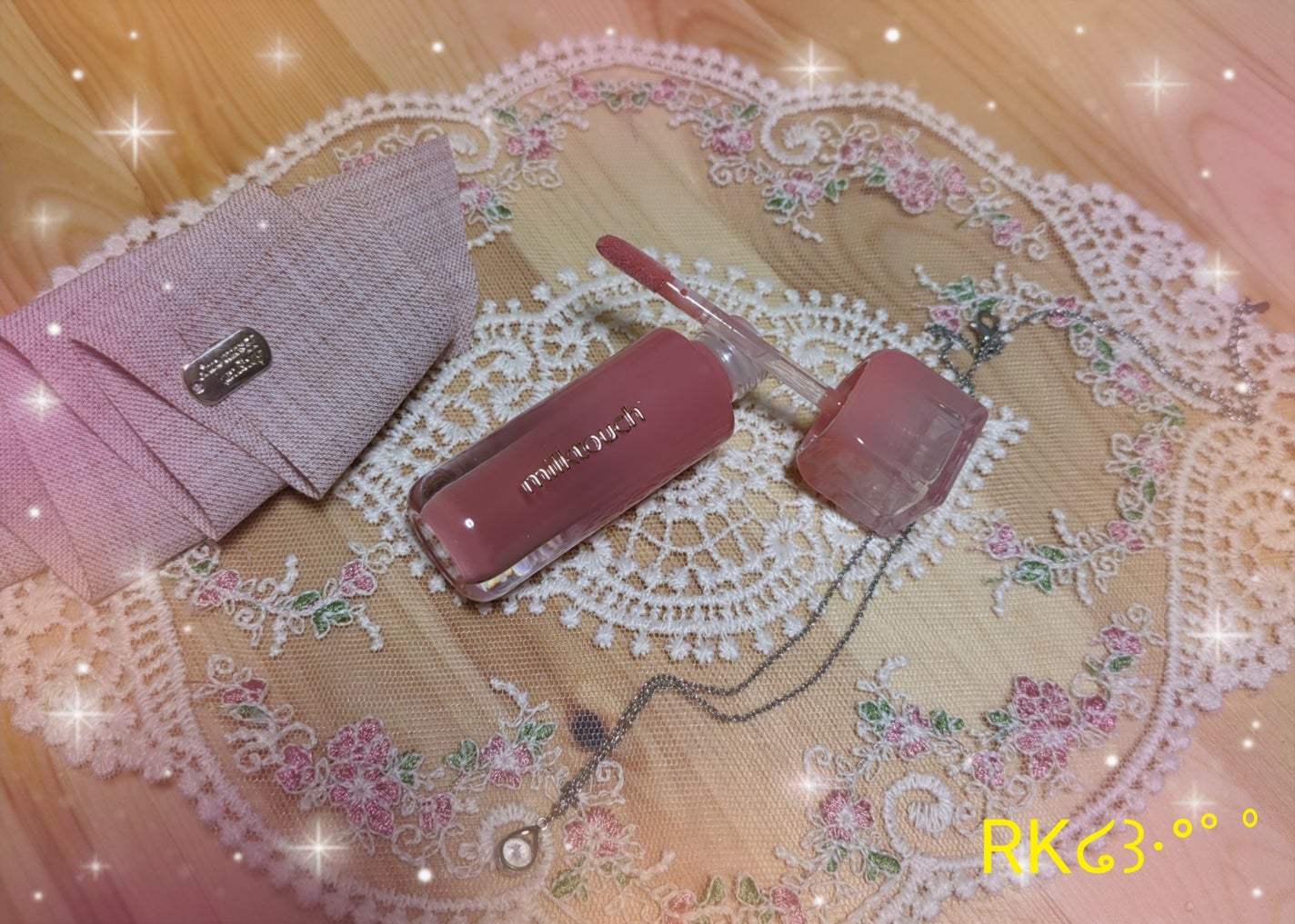 デューステインシアーリップグロス/Milk Touch/リップグロスを使ったクチコミ(1枚目)