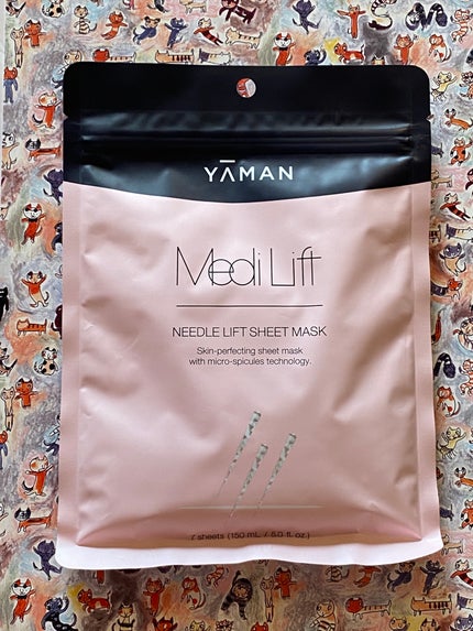 メディリフト ニードルリフトシートマスク/YA-MAN TOKYO JAPAN/シートマスク・パックを使ったクチコミ(1枚目)