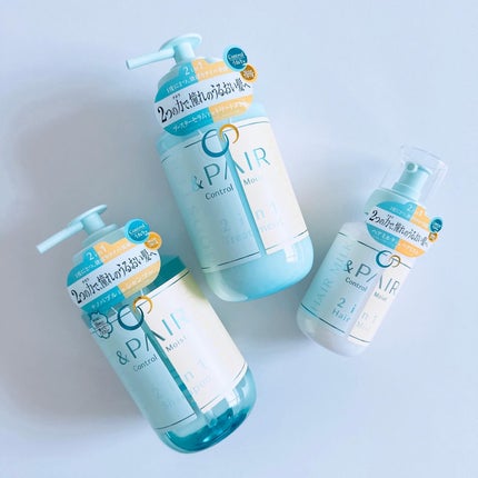 アンドペア コントロール モイスト 2in1 シャンプー&ヘアトリートメント/&PAIR/市販シャンプーを使ったクチコミ(4枚目)