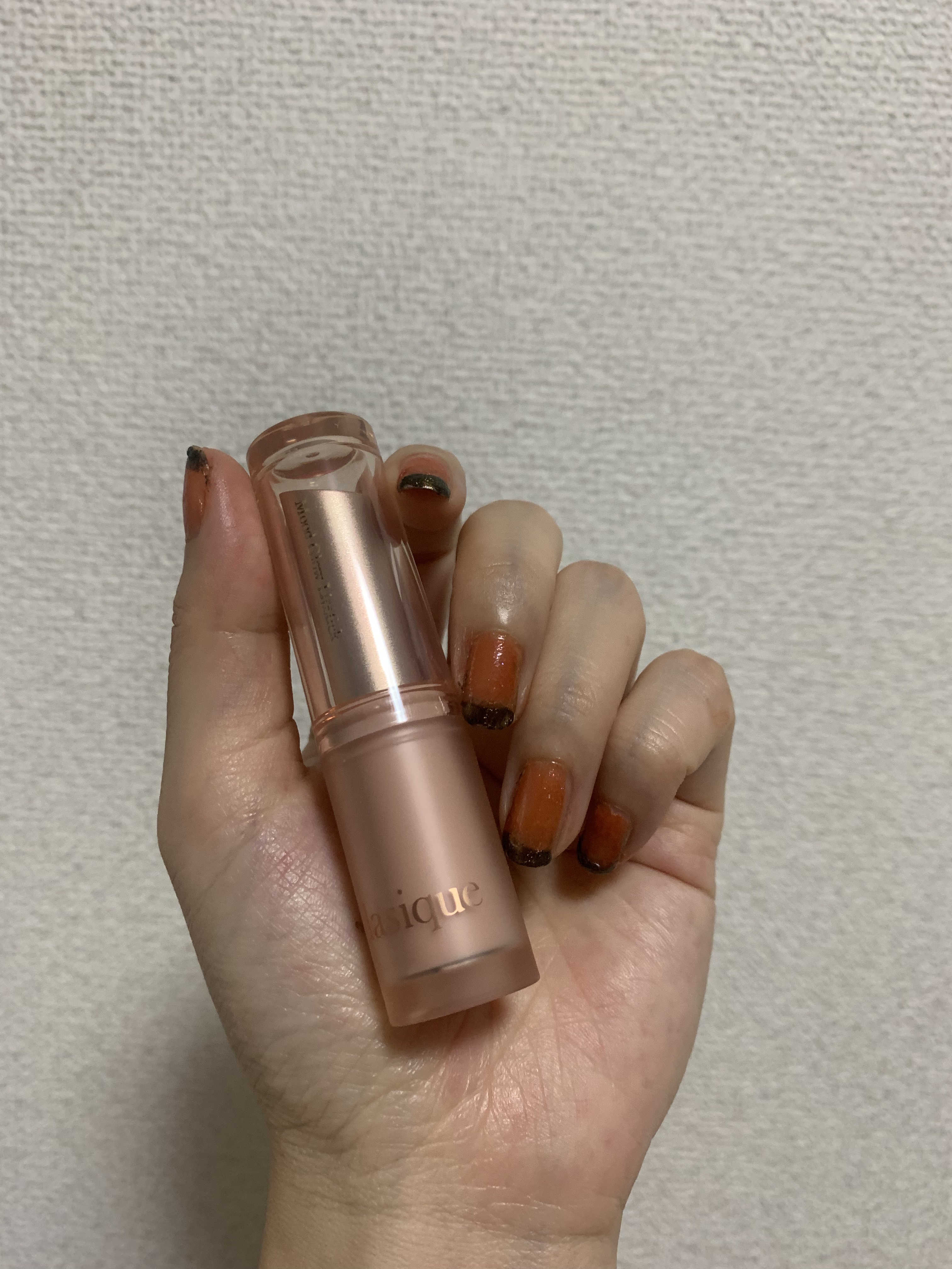 ムードグロウリップスティック/dasique/口紅を使ったクチコミ（2枚目）