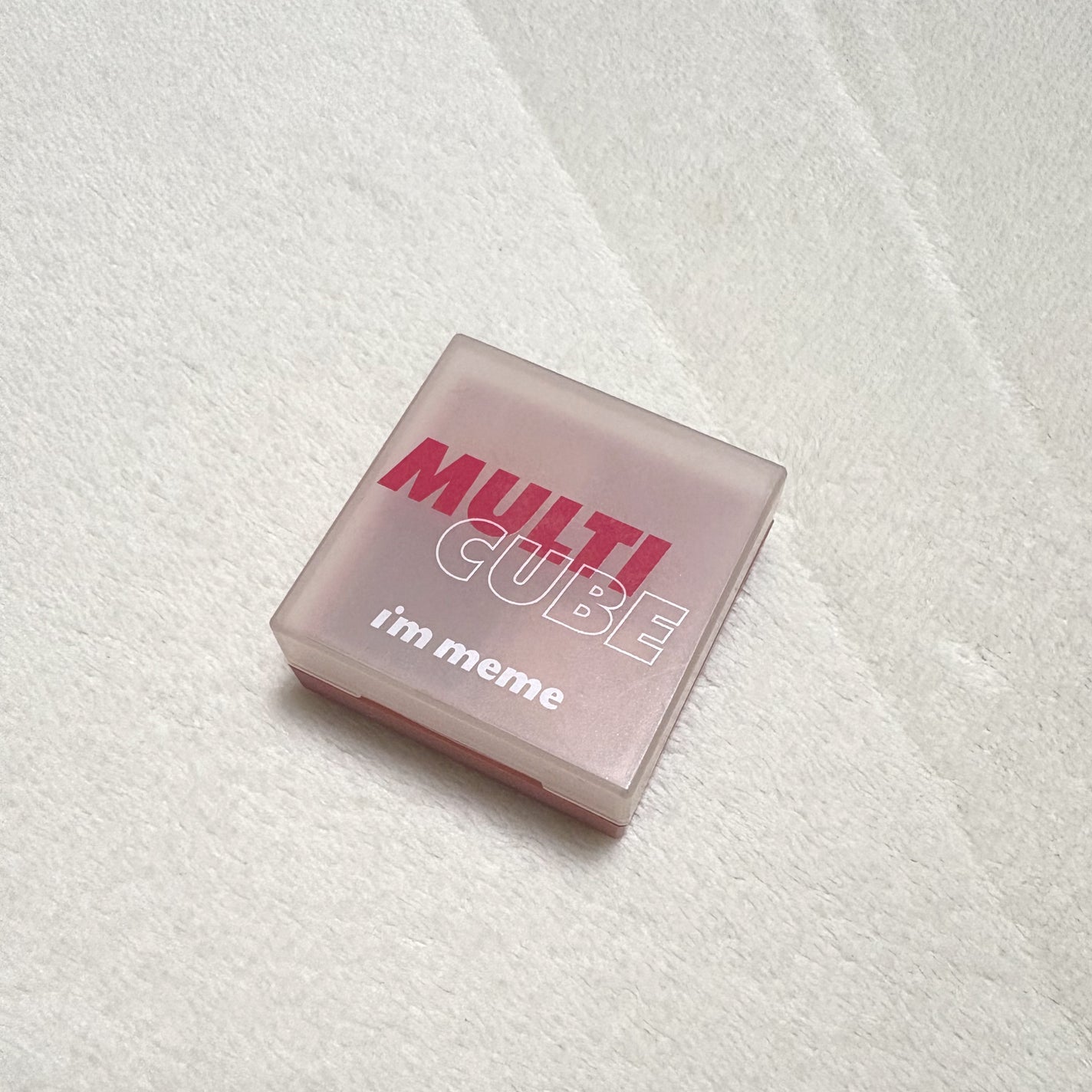 マルチキューブ/i’m meme/アイシャドウパレットを使ったクチコミ(1枚目)