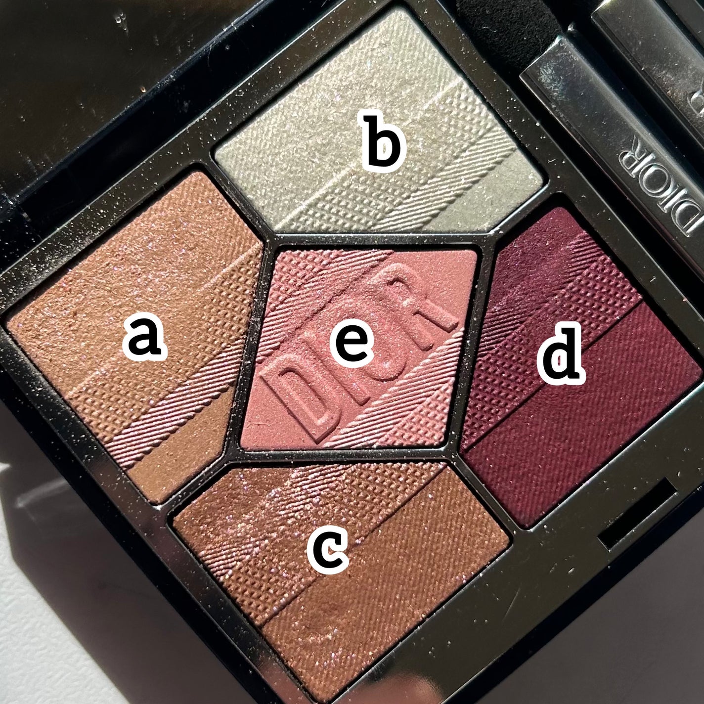 【旧】ディオールショウ サンク クルール(プラン ドゥ パリ コレクション限定品)/Dior/アイシャドウを使ったクチコミ(2枚目)