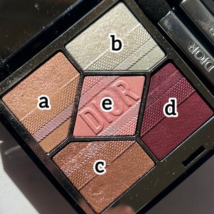 【旧】ディオールショウ サンク クルール(プラン ドゥ パリ コレクション限定品)/Dior/アイシャドウを使ったクチコミ(2枚目)