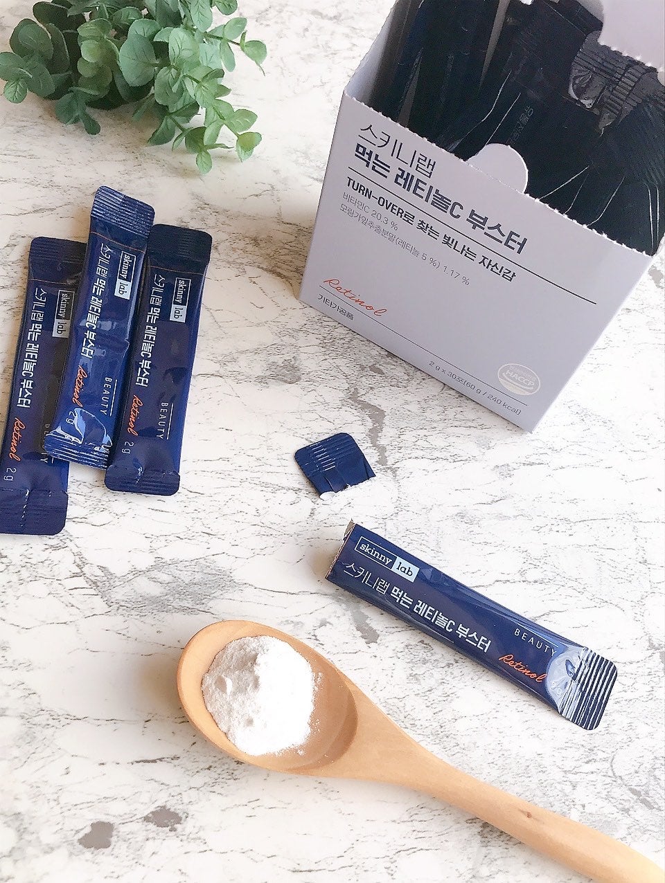 食べるレチノールCブースター/スキニーラボ/美容ドリンクを使ったクチコミ(6枚目)