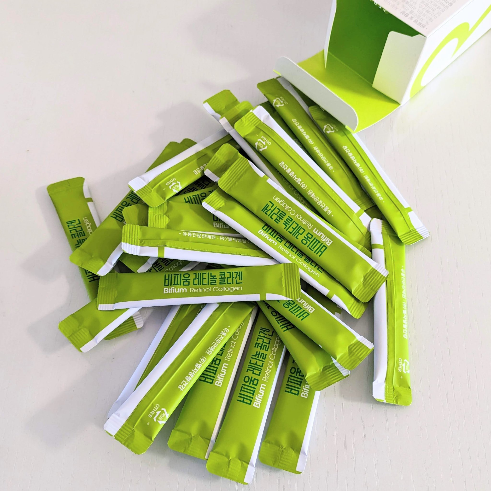 ビフィウム レチノールコラーゲン/LG生活庭園/美容サプリメントを使ったクチコミ（3枚目）