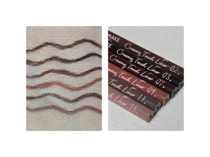 クリーミータッチライナー/キャンメイク/ジェルアイライナーを使ったクチコミ(2枚目)