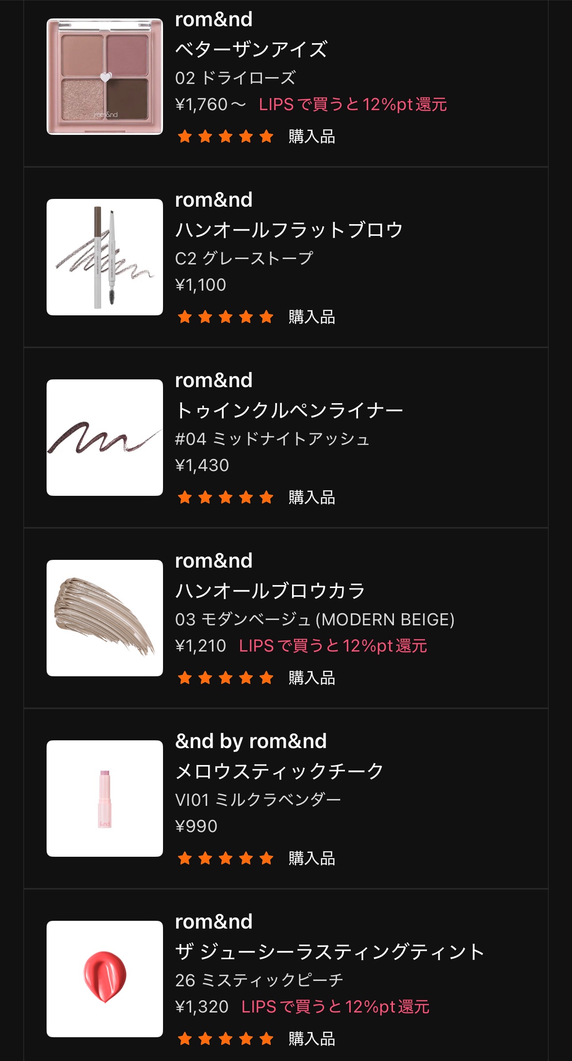 ハンオールフラットブロウ/rom&nd/アイブロウペンシルを使ったクチコミ（1枚目）