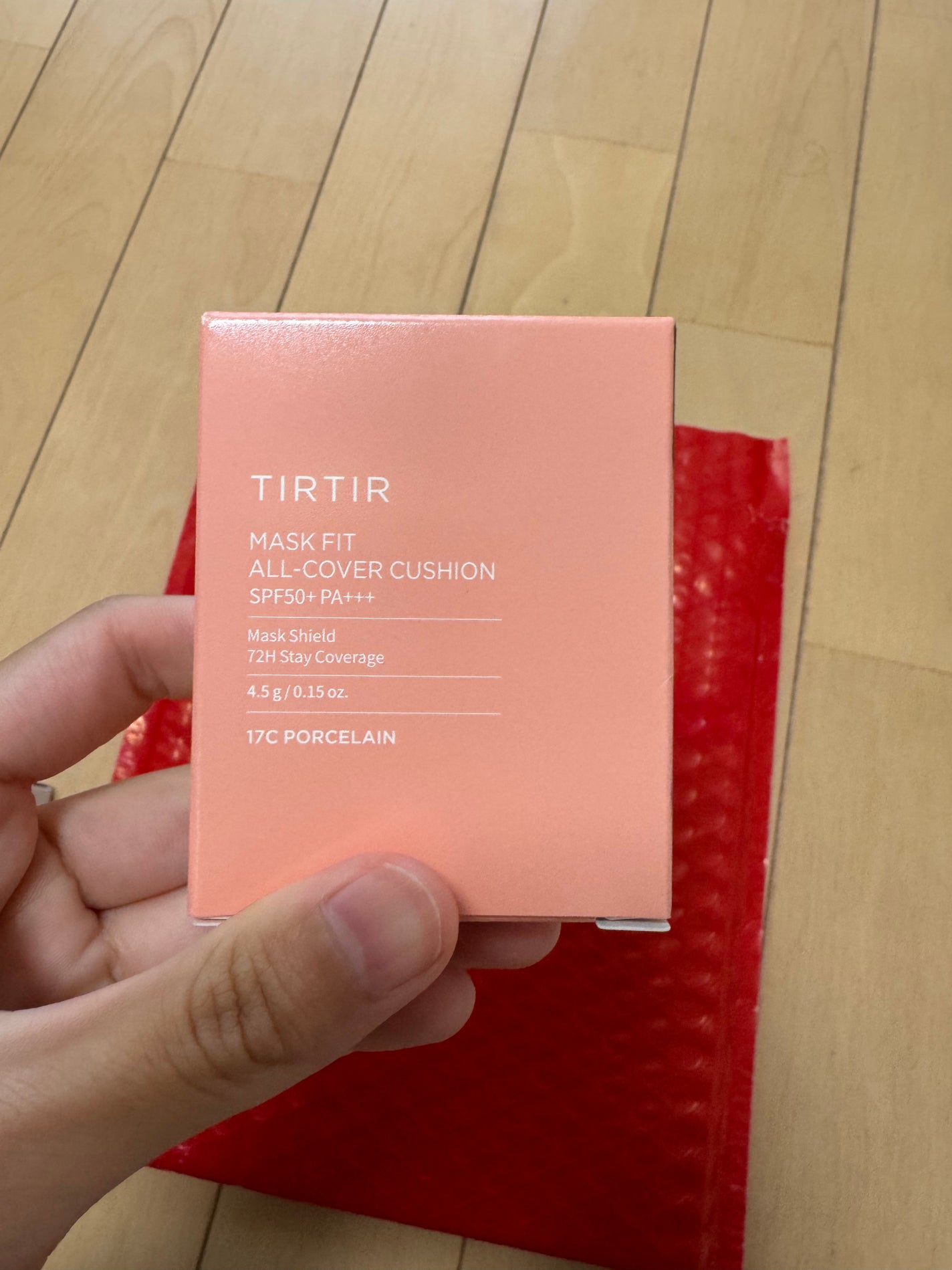 マスクフィットオールカバークッション/TIRTIR(ティルティル)/クッションファンデーションを使ったクチコミ(1枚目)