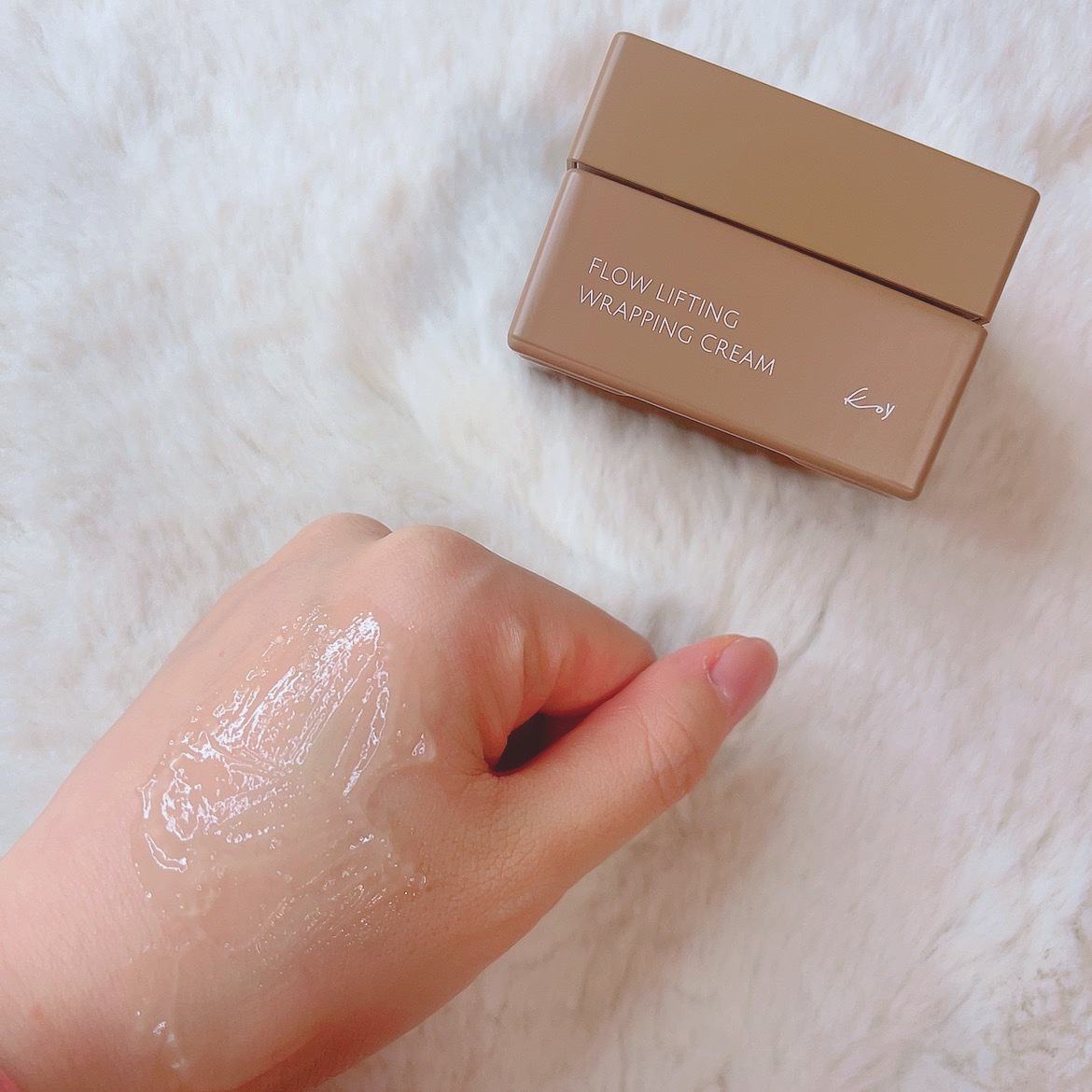 フローリフティングラッピングクリーム/koy/フェイスクリームを使ったクチコミ（3枚目）