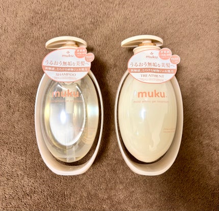 ムク+ モイスト アミノジェル シャンプー/ヘアトリートメント/muku+/市販シャンプーを使ったクチコミ(1枚目)