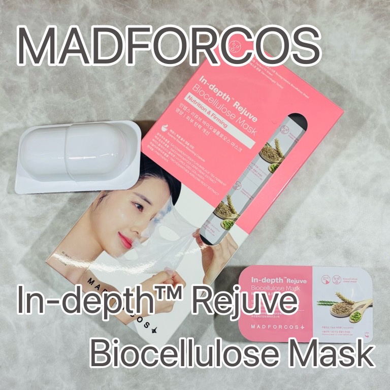 インデップス™リジュブバイオセルロースマスク/MADFORCOS/シートマスク・パックを使ったクチコミ（1枚目）