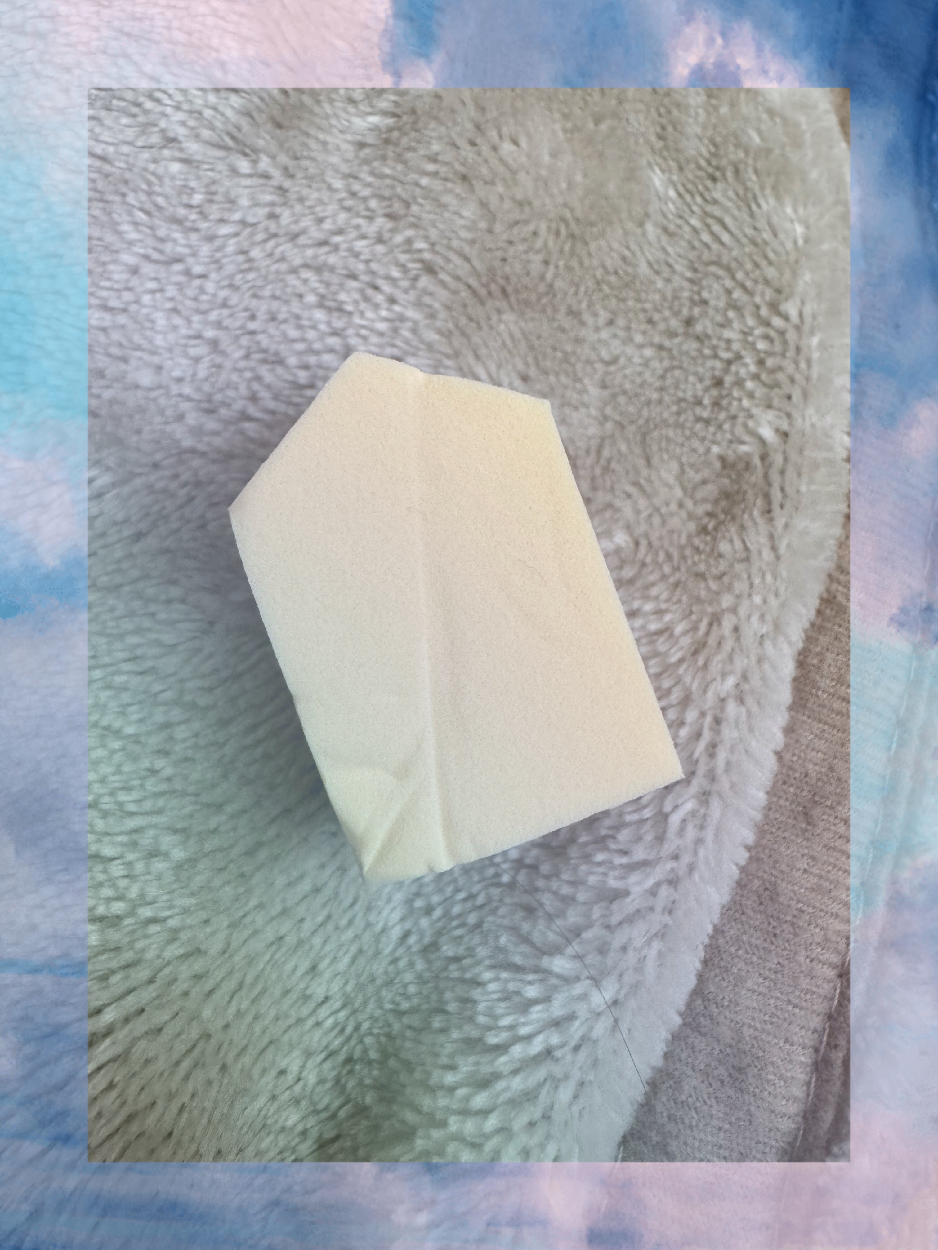 ぷっくりパフ ハウス型2P/セリア/パフ・スポンジを使ったクチコミ（1枚目）