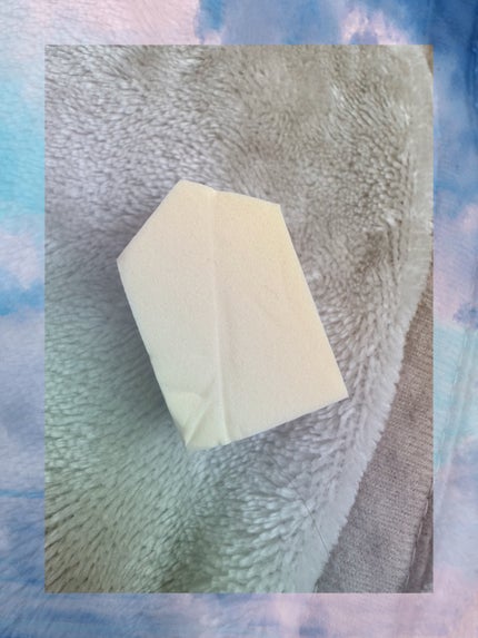 ぷっくりパフ ハウス型2P/セリア/パフ・スポンジを使ったクチコミ(1枚目)