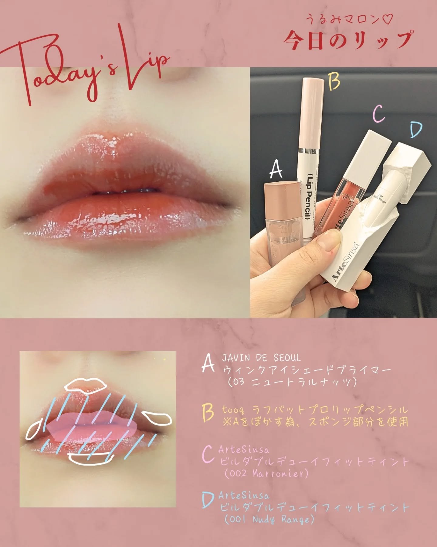 ラフボットプロリップペンシル/Tooq/リップライナーを使ったクチコミ（2枚目）