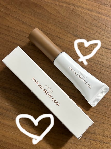 ハンオールブロウカラ/rom&nd/眉マスカラを使ったクチコミ(1枚目)