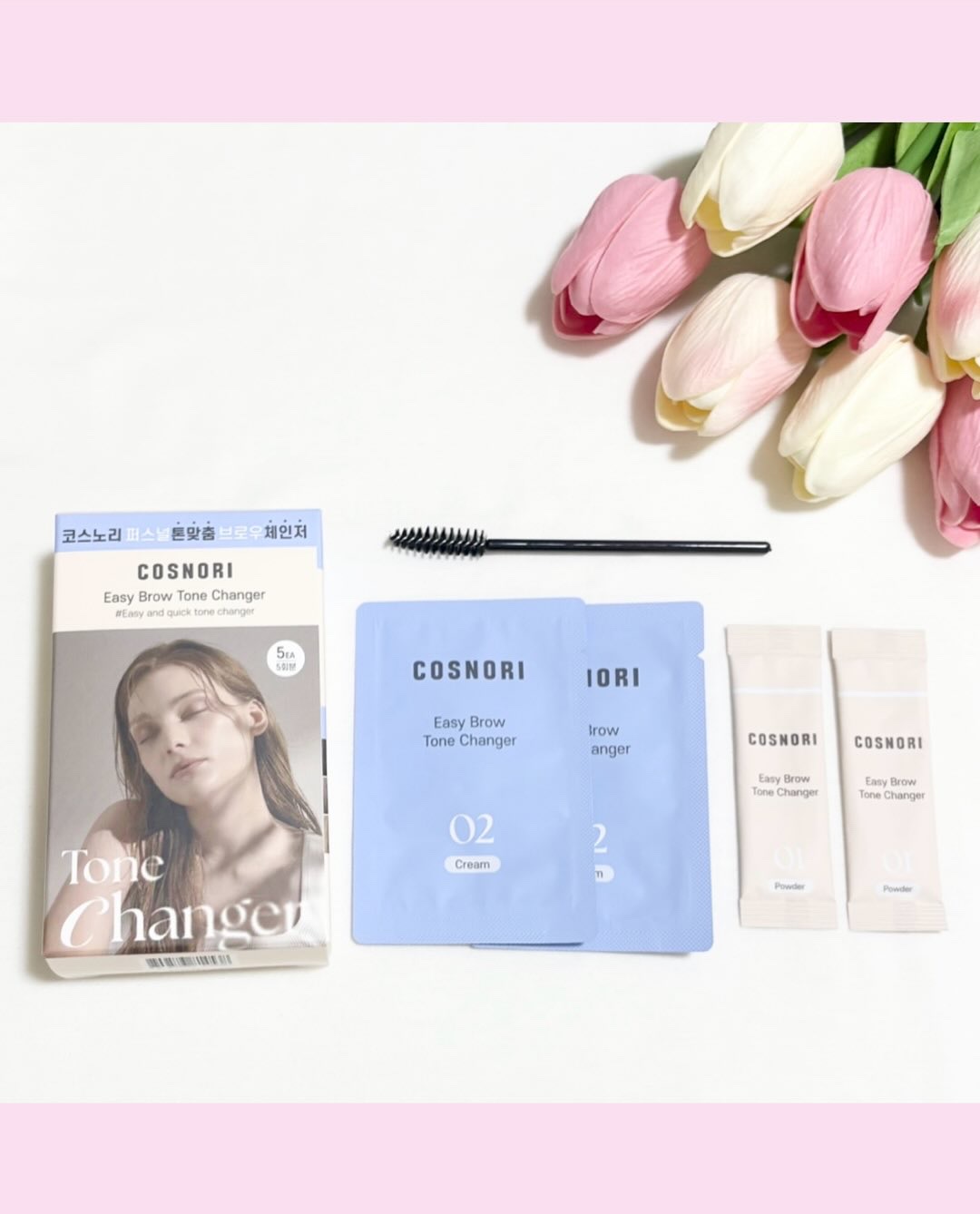 イージーブロウトーンチェンジャー/COSNORI/その他アイブロウを使ったクチコミ（2枚目）