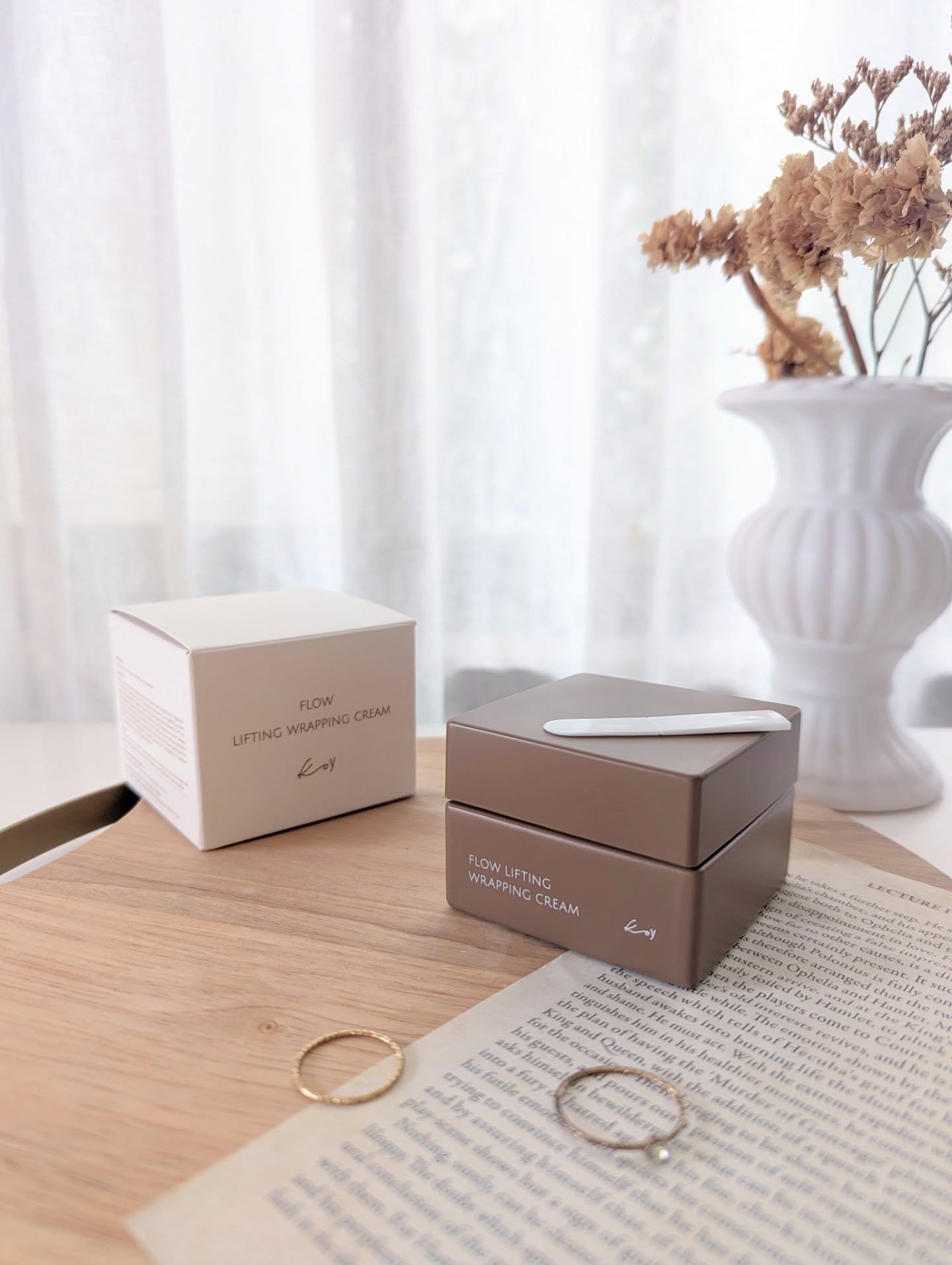 フローリフティングラッピングクリーム/koy/フェイスクリームを使ったクチコミ（1枚目）