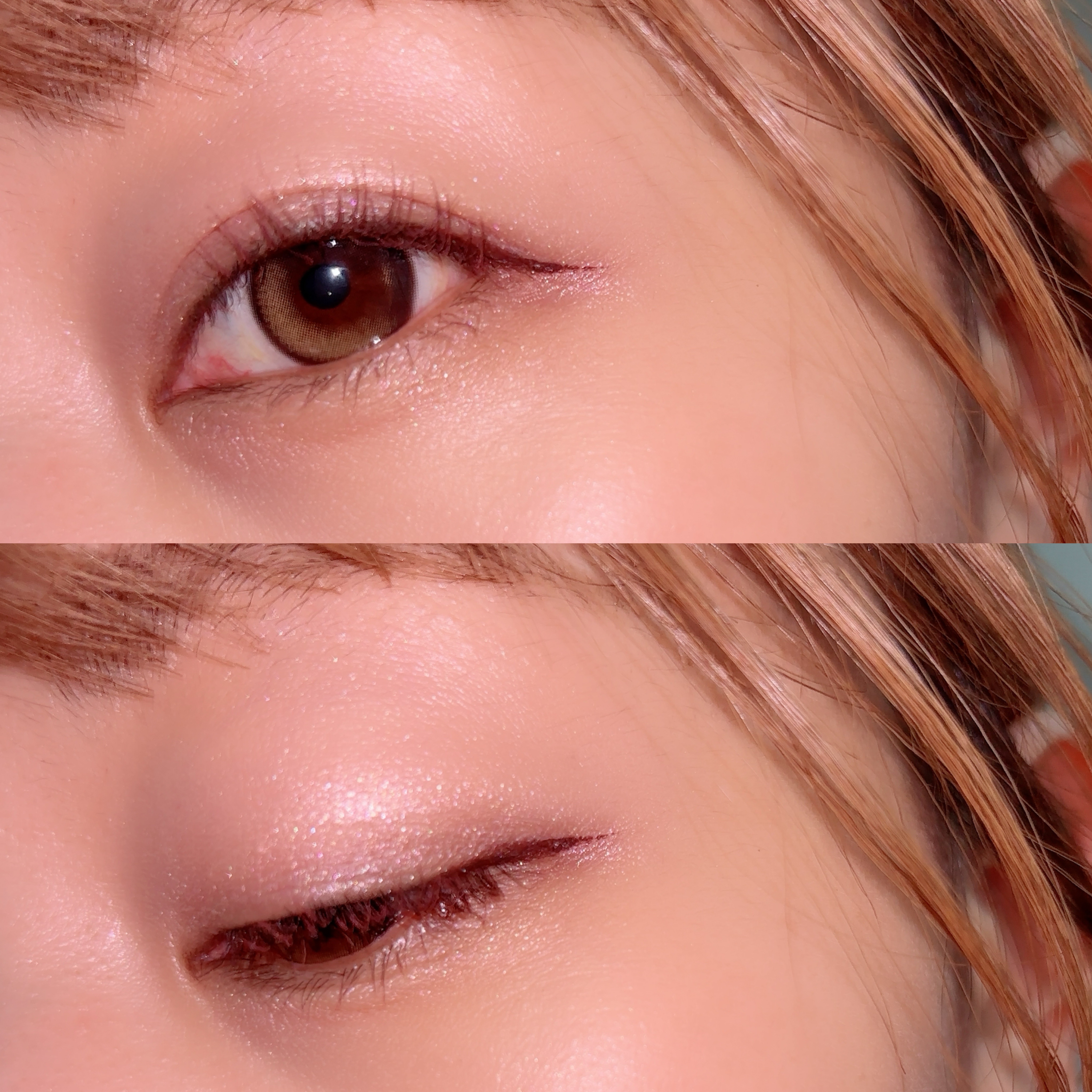 インスパイアスキニーカーリングマスカラ 07 ディープローズ/mude./マスカラを使ったクチコミ（2枚目）