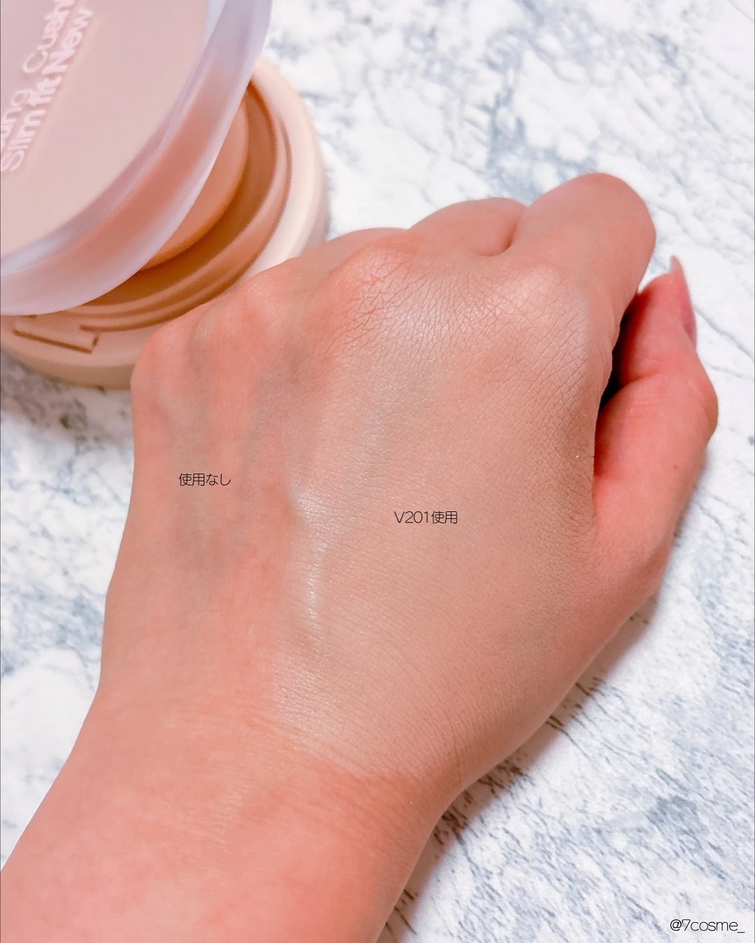 インクラスティングクッションファンデーション/THE FACE SHOP/クッションファンデーションを使ったクチコミ(4枚目)