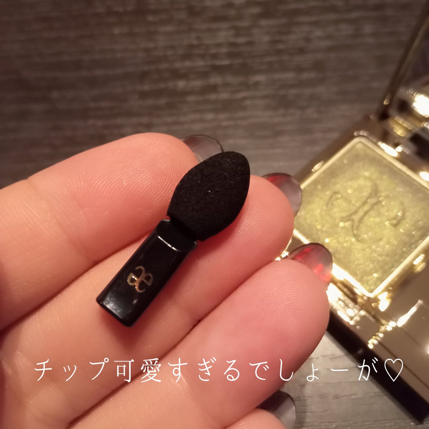 エレガンス プレジール アイズ/Elégance/単色アイシャドウを使ったクチコミ(5枚目)