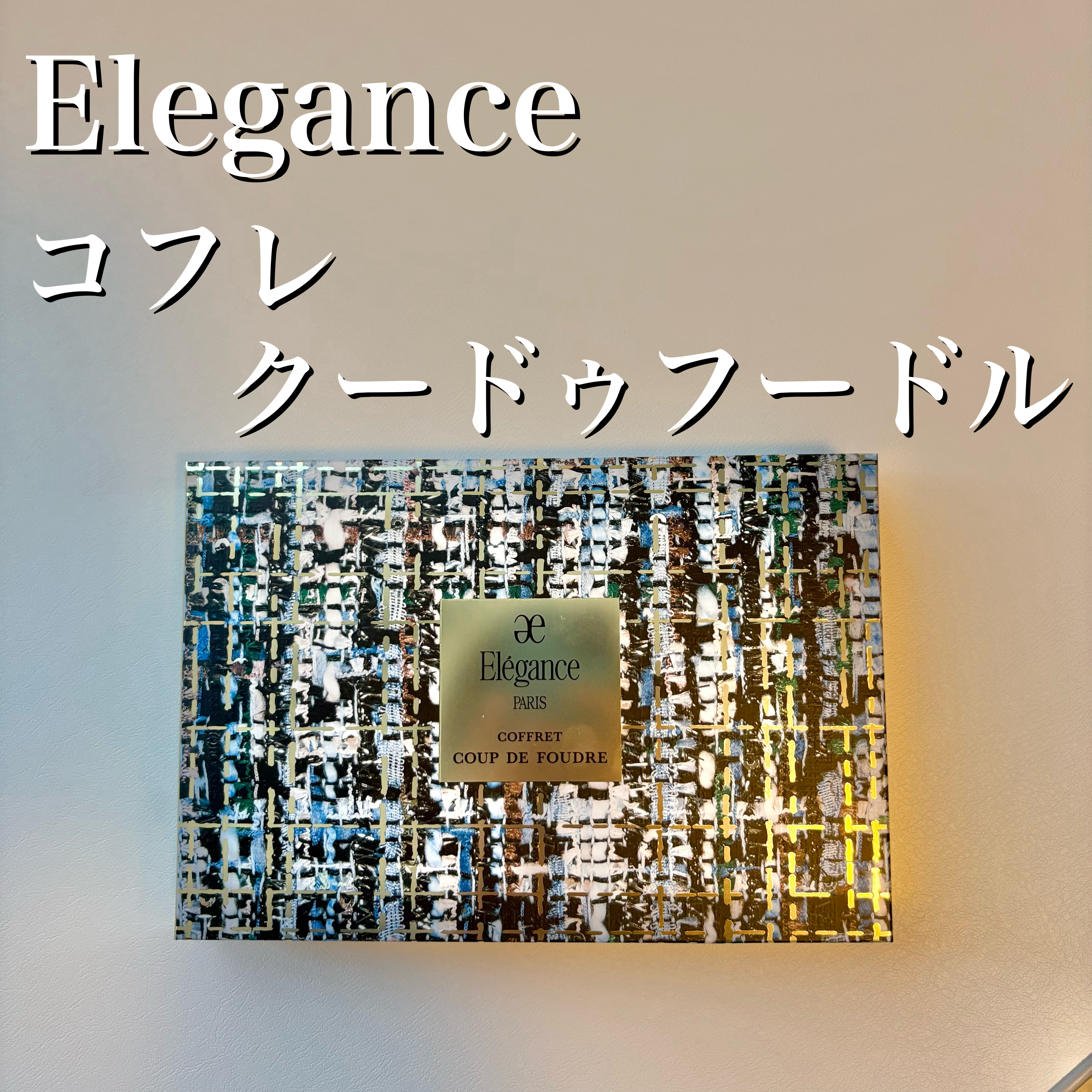 エレガンス コフレ クードゥフードル/エレガンス/メイクアップキットを使ったクチコミ（2枚目）