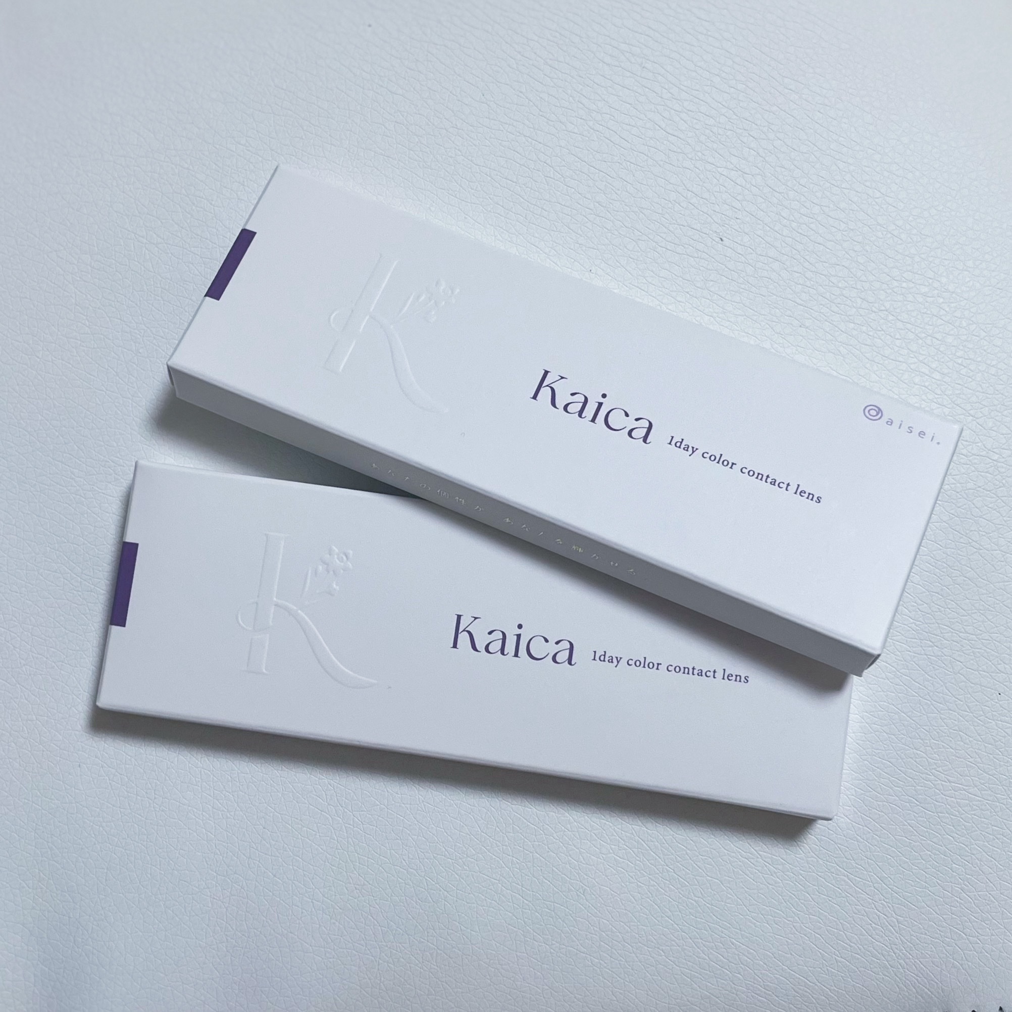 Kaica 1day 月絃ベージュ（Tsukiito Beige）/Kaica/ワンデー（１DAY）カラコンを使ったクチコミ（1枚目）