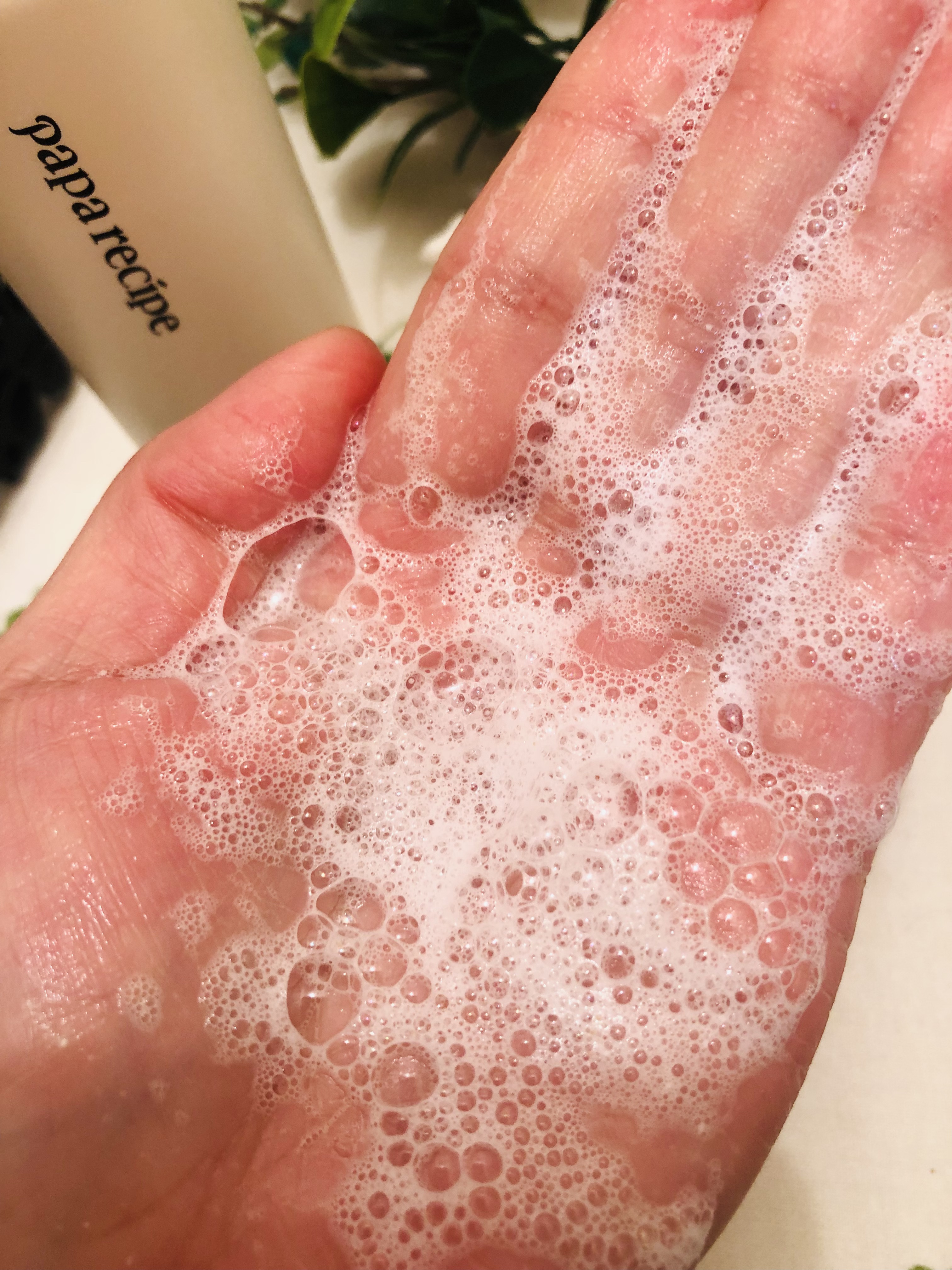 ブレミッシュ 酵素 洗顔パウダー/PAPA RECIPE/洗顔パウダーを使ったクチコミ（3枚目）