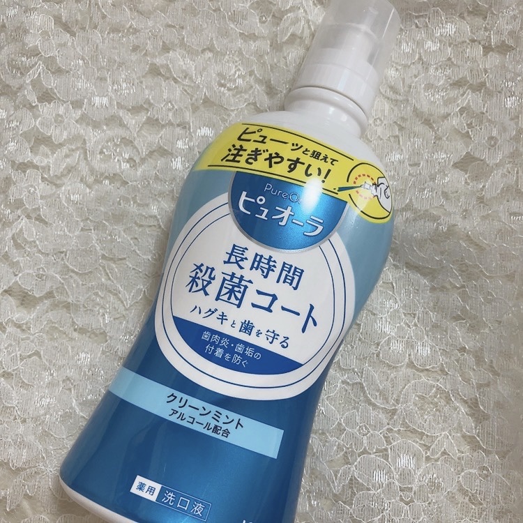 薬用ピュオーラ洗口液　クリーンミント/ピュオーラ/マウスウォッシュ・スプレーを使ったクチコミ（1枚目）