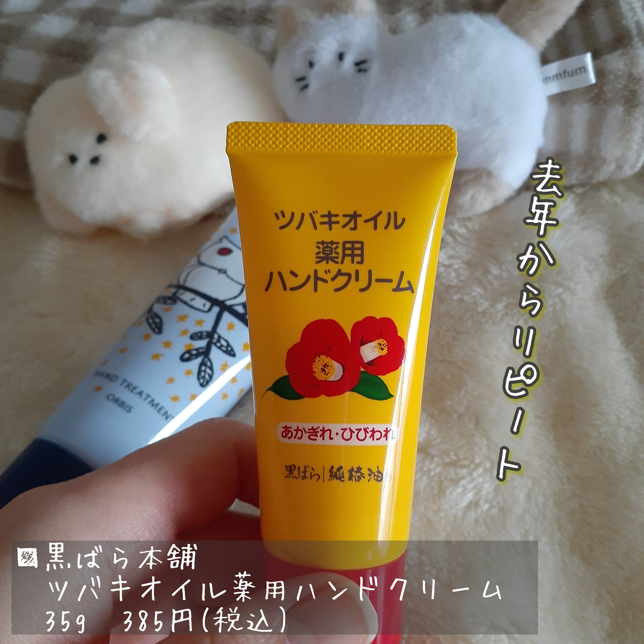 ハンドトリートメント/オルビス/ハンドクリームを使ったクチコミ（2枚目）