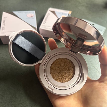 プリマヴィスタ グロウカバー クッション/プリマヴィスタ/クッションファンデーションを使ったクチコミ(3枚目)