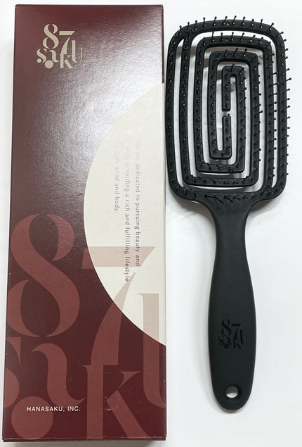 87saku ハナサク 速乾ブラシ/87saku/ヘアブラシを使ったクチコミ(1枚目)