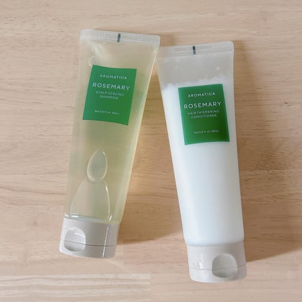 ローズマリースカルプスケーリングシャンプー/AROMATICA/市販シャンプーを使ったクチコミ(1枚目)