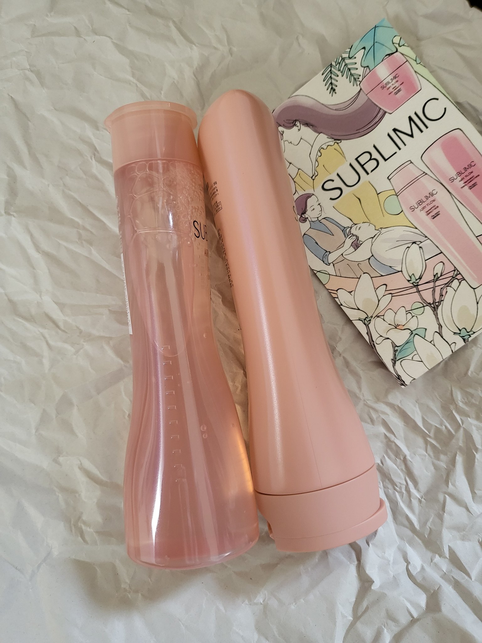 エアリーフロー シャンプー／トリートメント/サブリミック/サロンシャンプーを使ったクチコミ（2枚目）