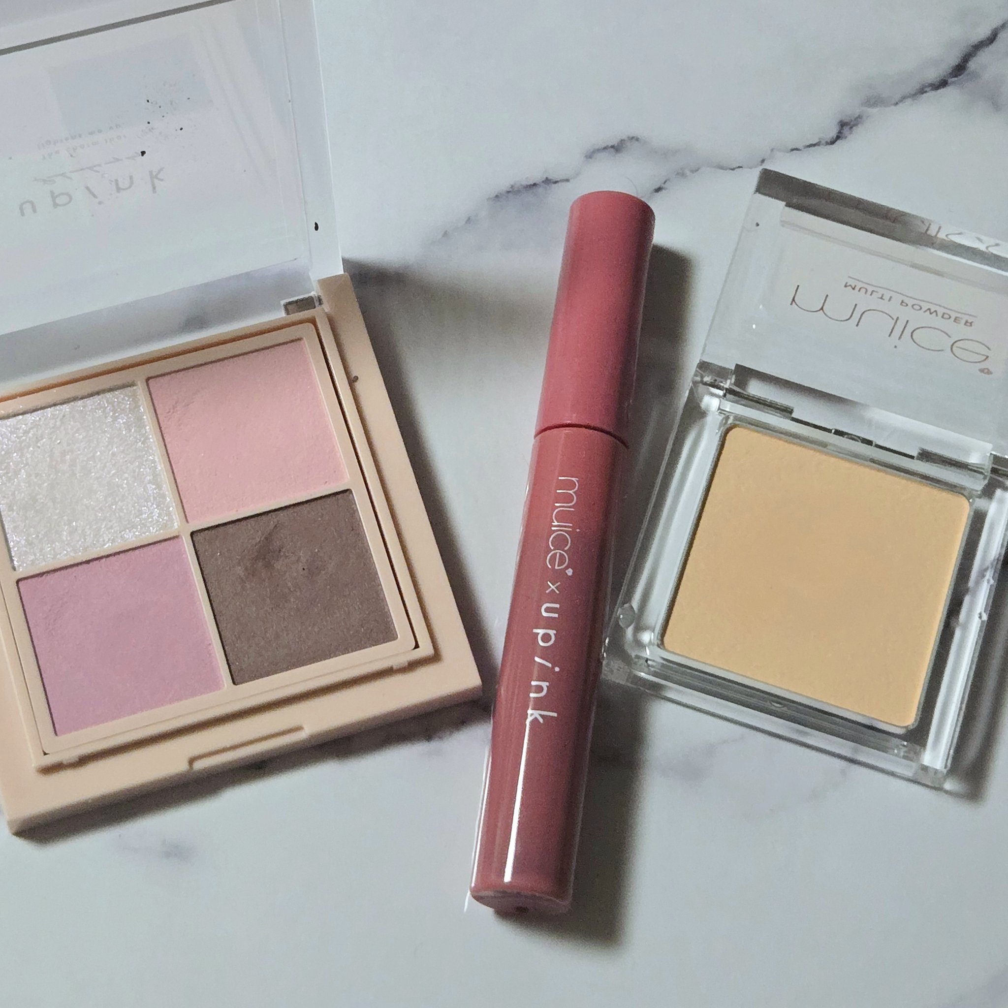 シャインオンステージアイパレット/upink/アイシャドウパレットを使ったクチコミ（1枚目）