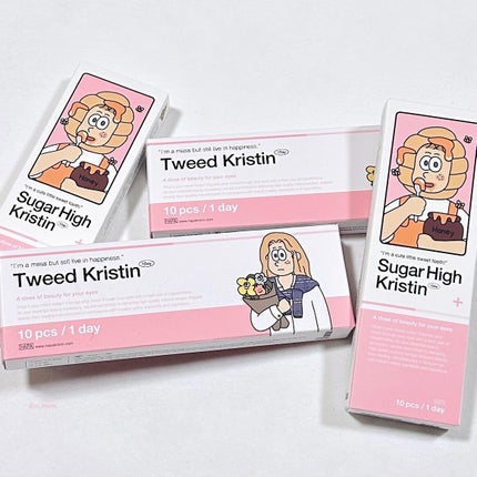 Sugar High Kristin Plus 1day GRAY/Hapa kristin/ワンデー(1DAY)カラコンの画像