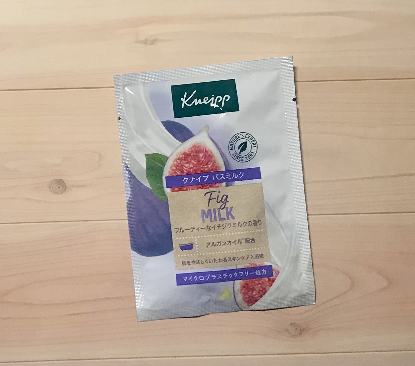 バスミルク イチジクミルクの香り 40mL/クナイプ/保湿系入浴剤を使ったクチコミ（1枚目）