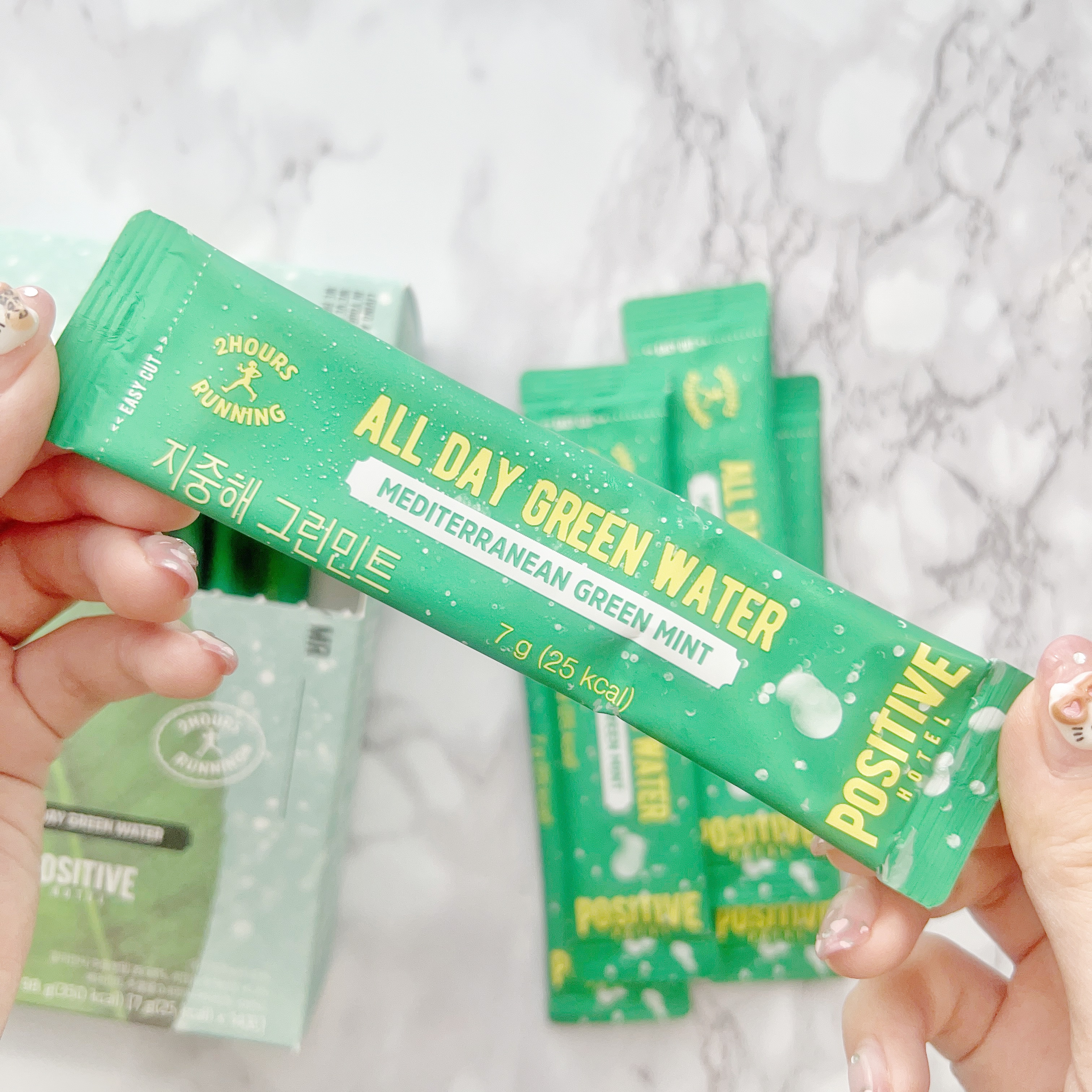 ALL DAY GREEN WATER/POSITIVE HOTEL /ドリンクを使ったクチコミ（2枚目）