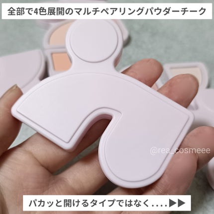 マルチペアリングパウダーチーク/Rest & Recreation BEAUTY/パウダーチークを使ったクチコミ(2枚目)