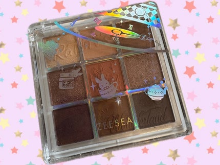 クォーツ 9色アイシャドウパレット(ドリームランドアイシャドウ)/ZEESEA/アイシャドウパレットを使ったクチコミ(1枚目)