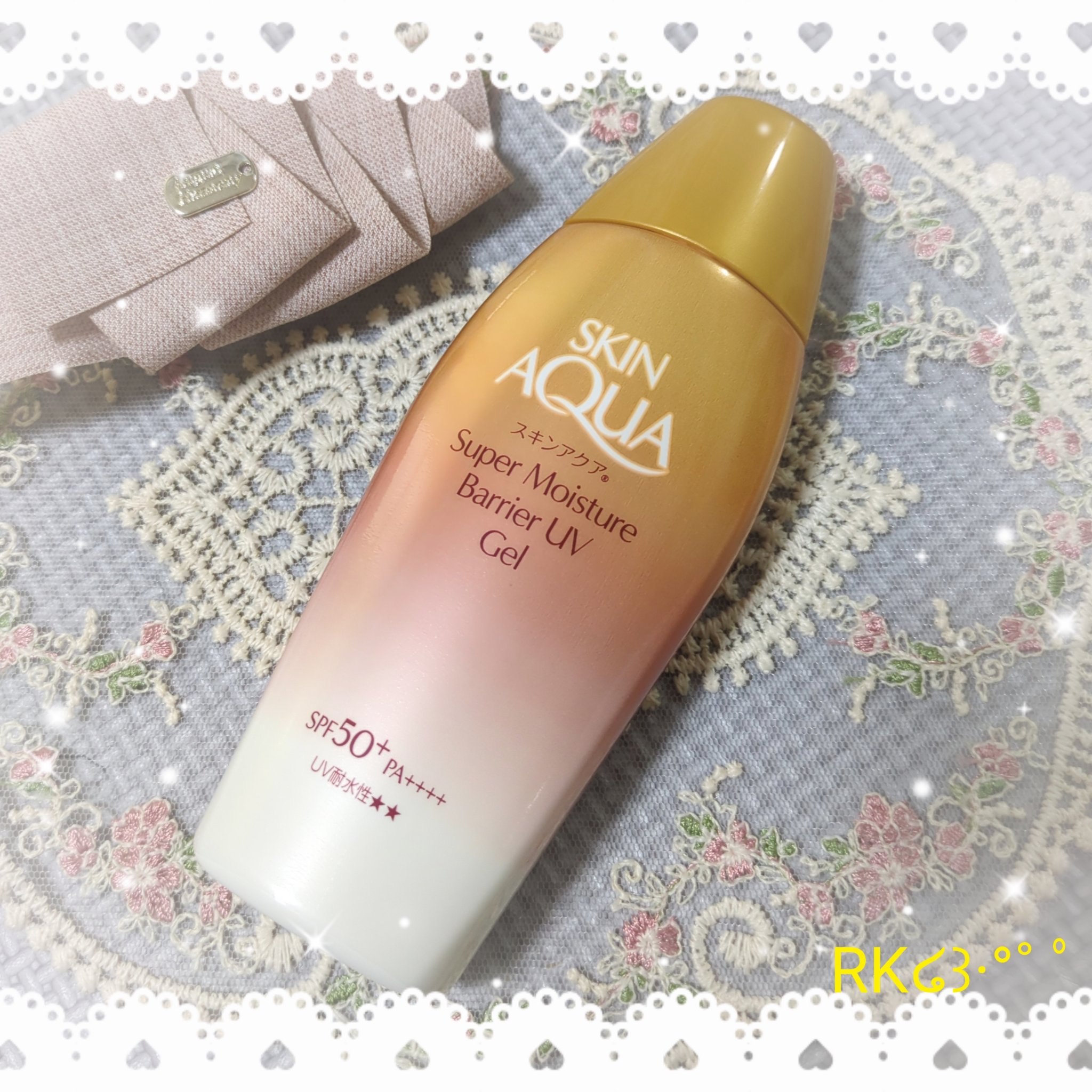 ✔スキンアクア
✔スーパーモイスチャー バリアUVジェル

♡汗肌でも密着フィットUV！つけた瞬間、肌にぴたっと密着します。日やけによるシミ予防にも
♡伸びの良いジェルタイプの日やけ止め。「バリアフィット処方」採用！気持ちよいうるおいUV膜