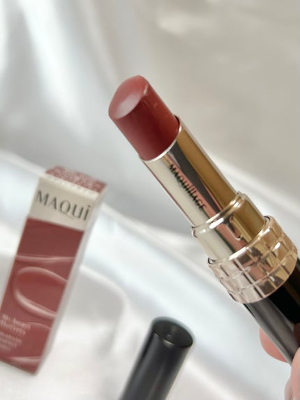 ドラマティックエッセンスルージュ/マキアージュ/口紅を使ったクチコミ(4枚目)