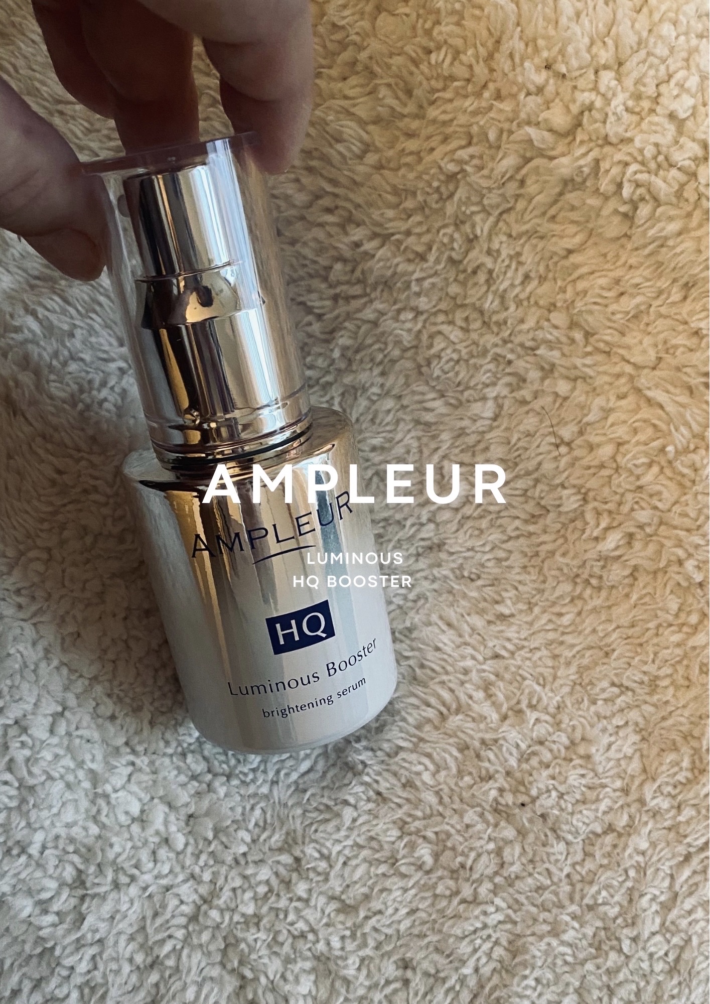 ルミナスHQブースター/アンプルール/ブースター・導入液を使ったクチコミ（1枚目）