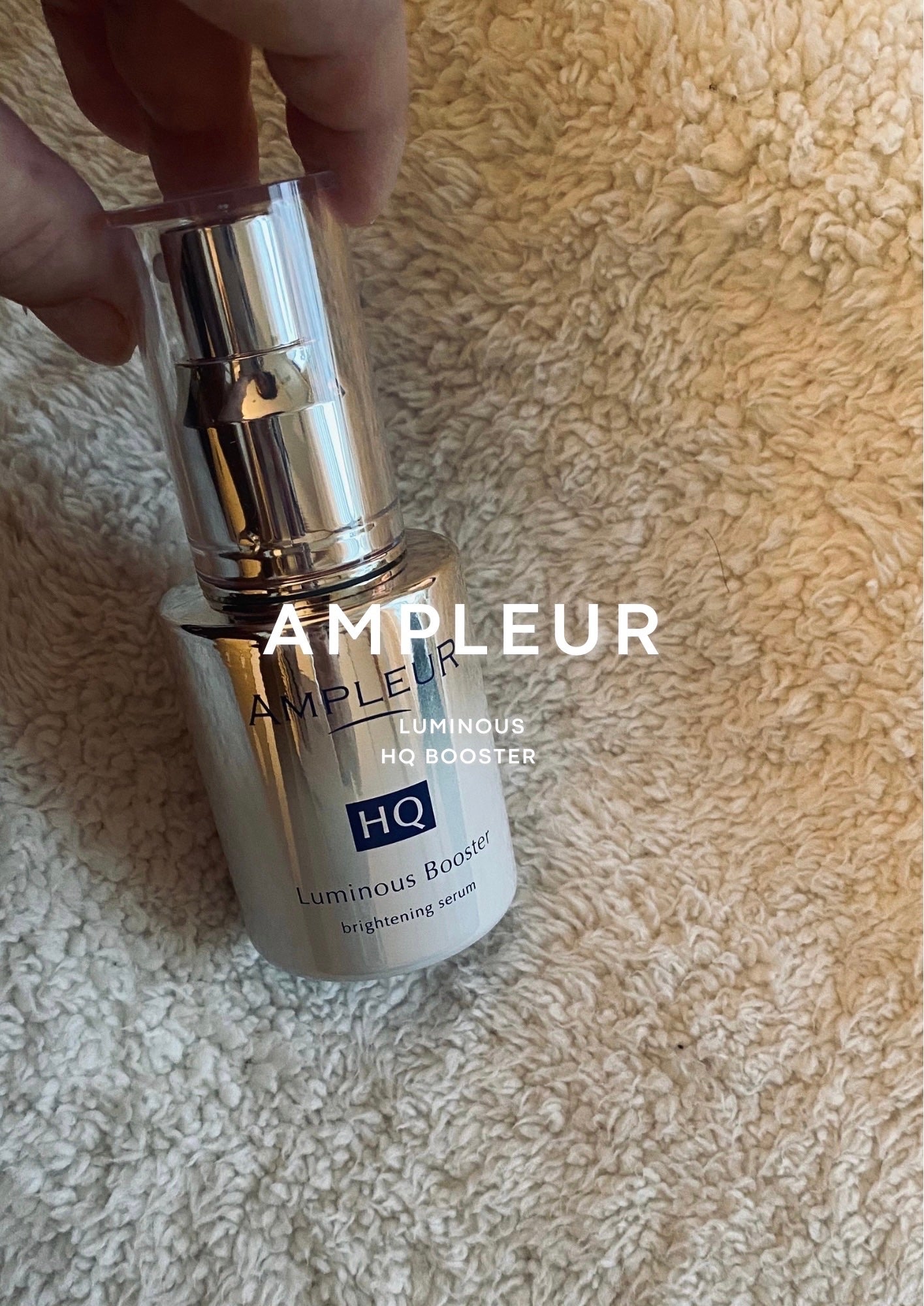 ルミナスHQブースター/アンプルール/ブースター・導入液を使ったクチコミ(1枚目)