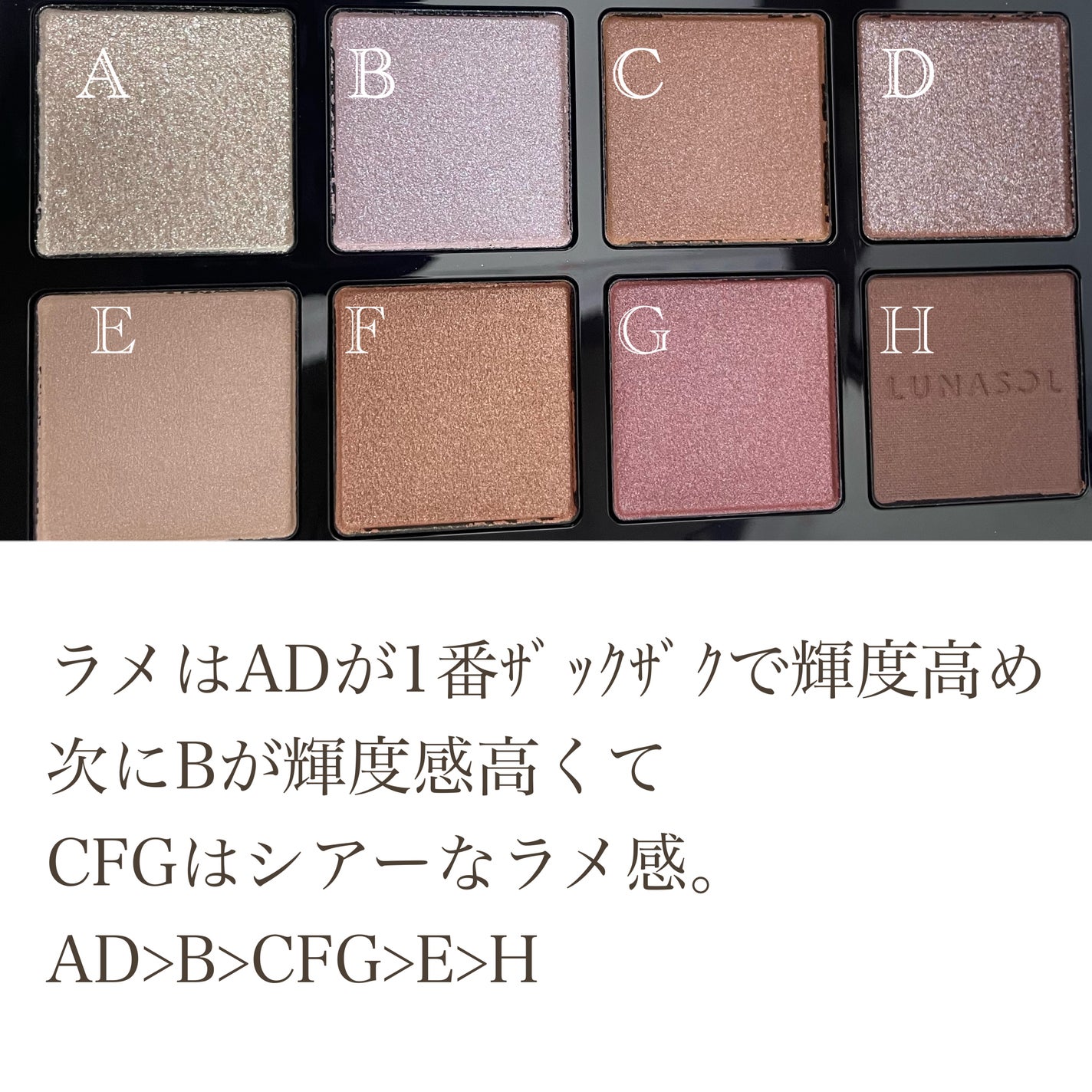 ルナソル アイカラーレーション スペシャルエディション/LUNASOL/アイシャドウパレットを使ったクチコミ(3枚目)