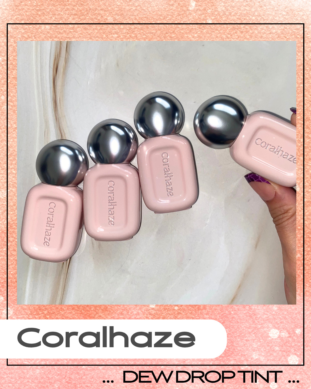 デュー ドロップ ティント/Coralhaze/リップティントを使ったクチコミ（1枚目）