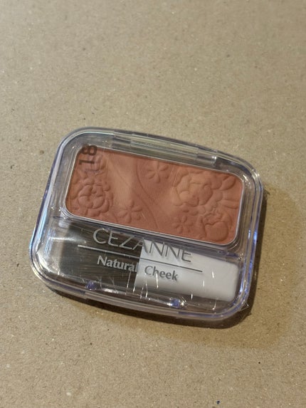 ナチュラル チークN 18 ローズベージュ/CEZANNE/パウダーチークの画像